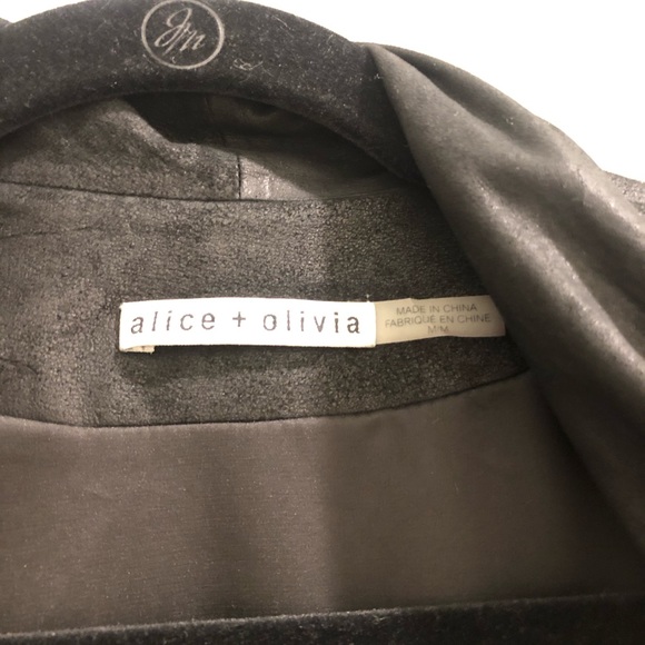 Alice + Olivia leather jacket - Picture 2 of 6